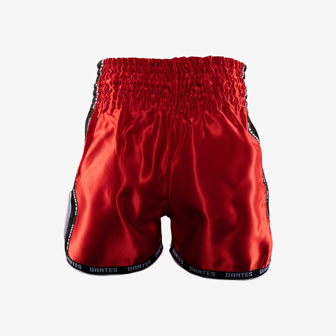 Dantes® Trainingshirt & Muay Thai Broekje (rood)