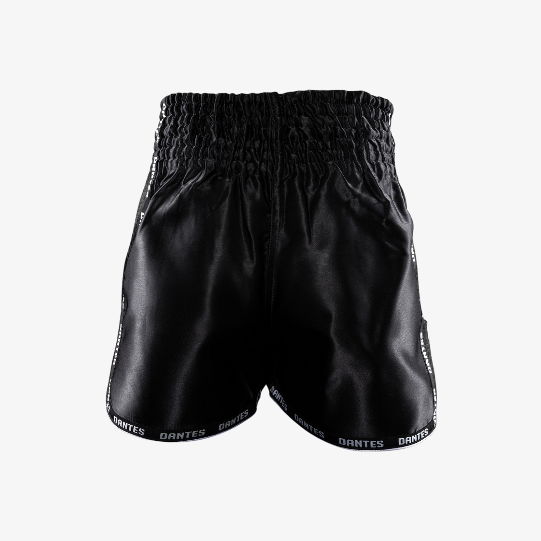 DantesĀ® Trainingshirt & Muay Thai Broekje (zwart)