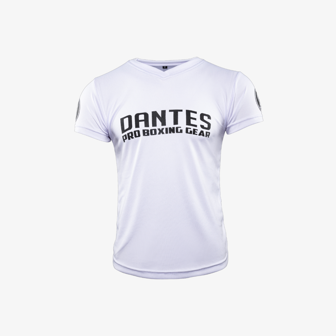 Dantes® Trainingshirt & Muay Thai Broekje (wit)