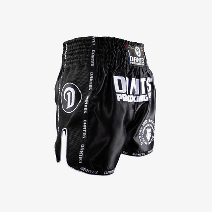 Dantes® Trainingshirt & Muay Thai Broekje (zwart)