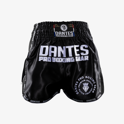 Dantes® Trainingshirt & Muay Thai Broekje (zwart)