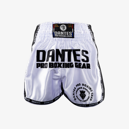 Dantes® Trainingshirt & Muay Thai Broekje (wit)