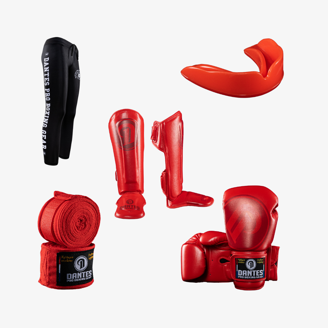 Het Kickboks Pakket (Rood - Dames)