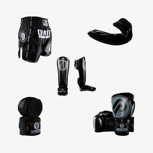 Het Kickboks Pakket (Zwart - Heren)