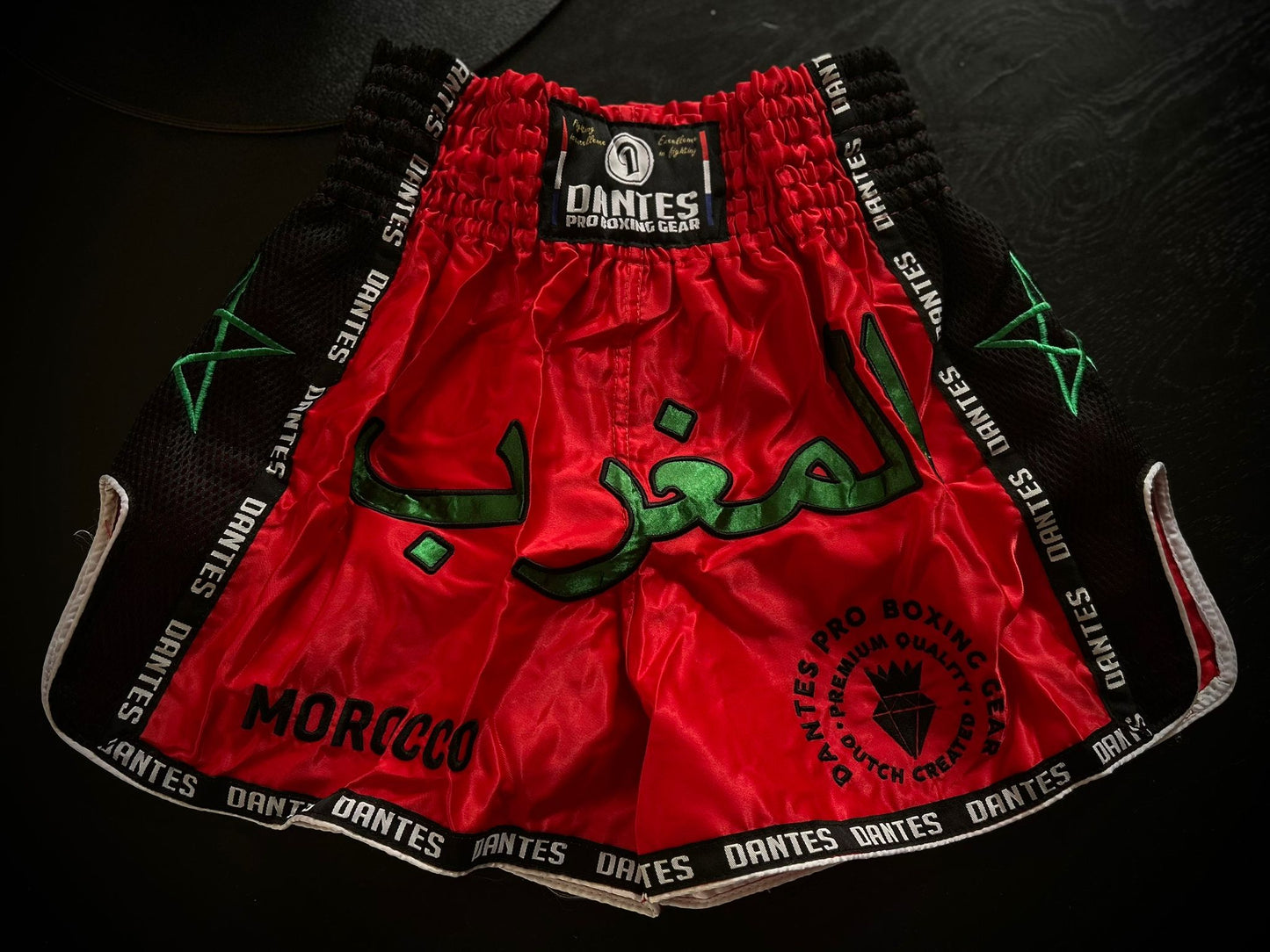 Dantes® Muay Thai Broekje (Marocco/Netherlands)
